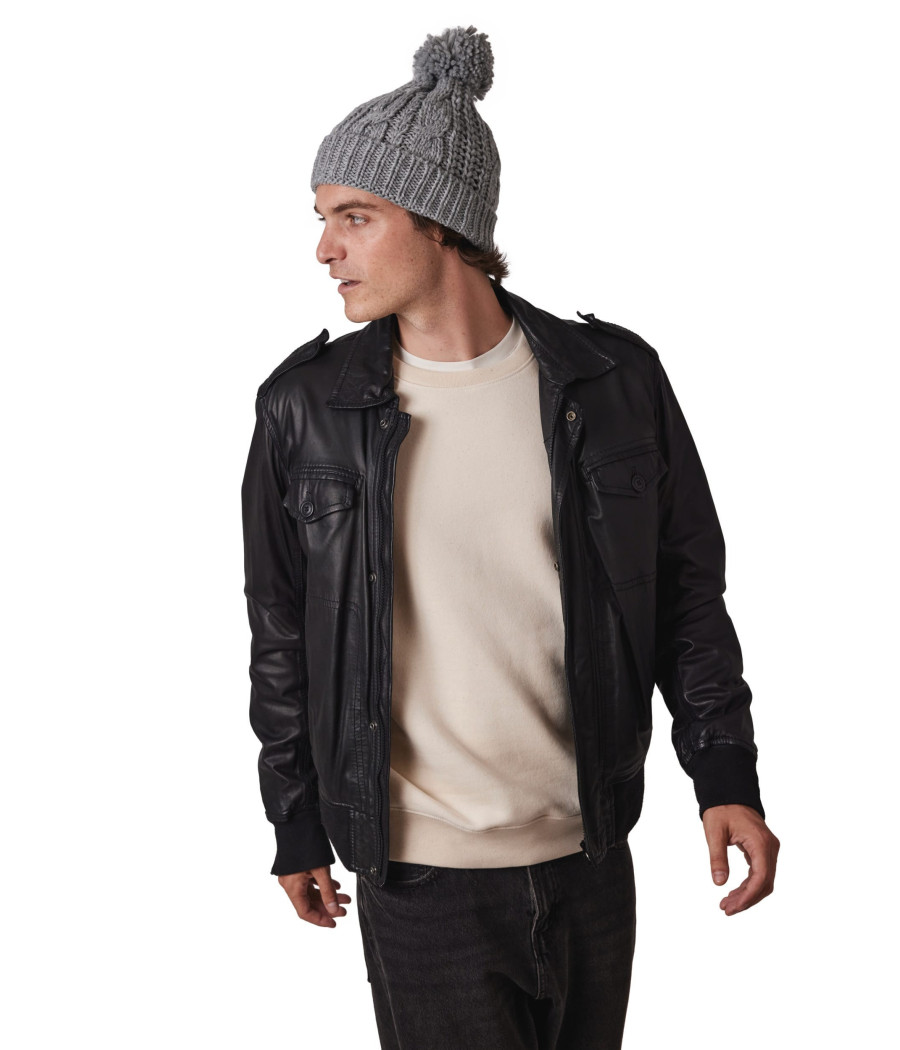 Bonnet en maille tricot