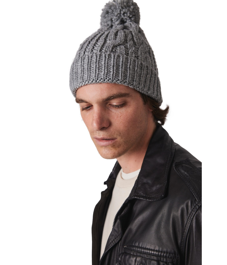 Bonnet en maille tricot