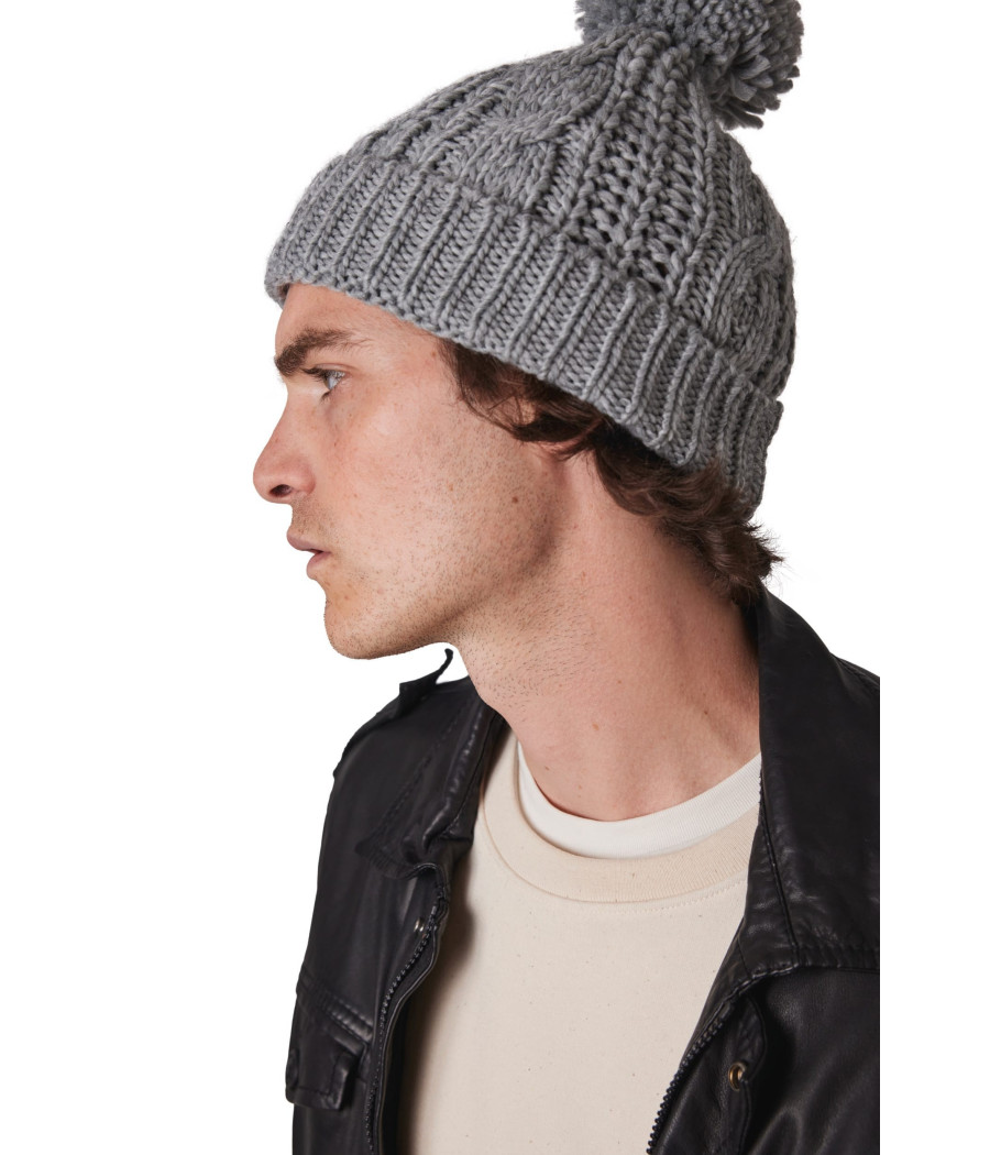 Bonnet en maille tricot