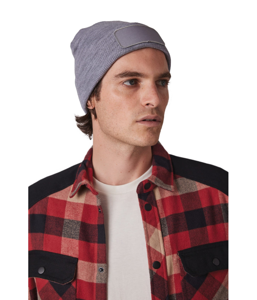 Bonnet recyclé avec patch