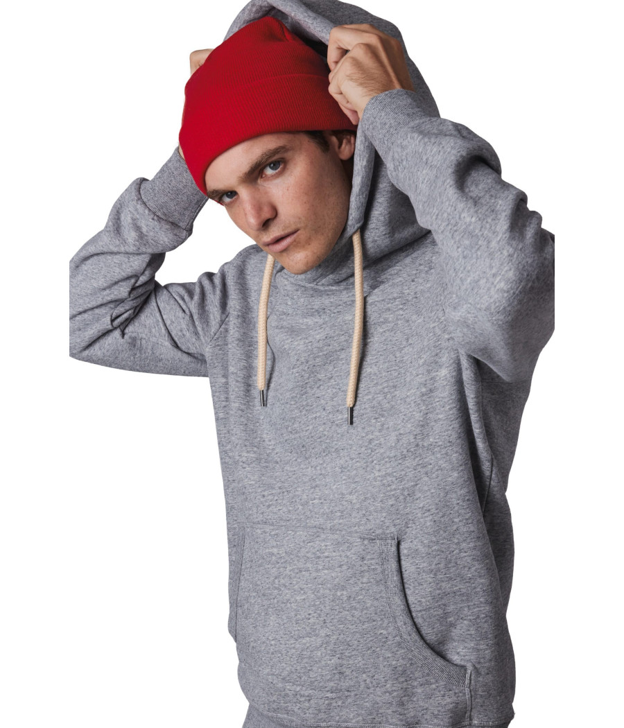 Bonnet recyclé avec revers tricoté