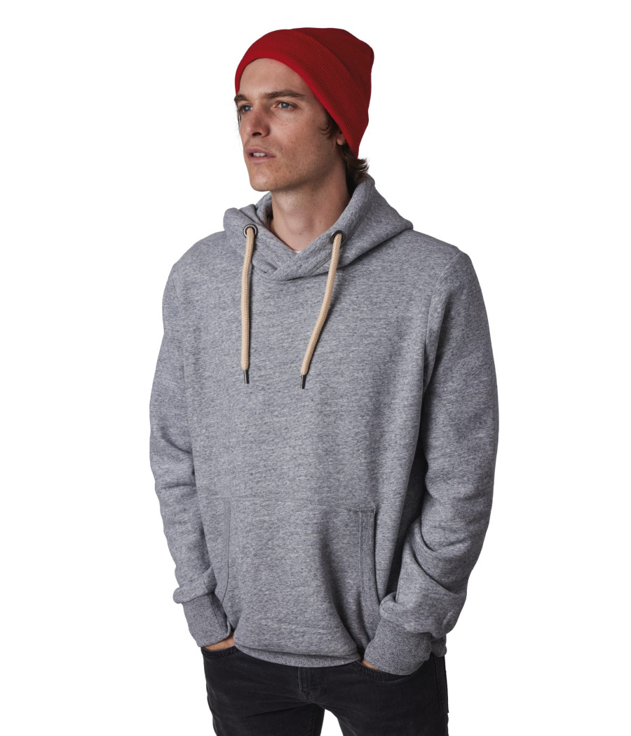 Bonnet recyclé avec revers tricoté