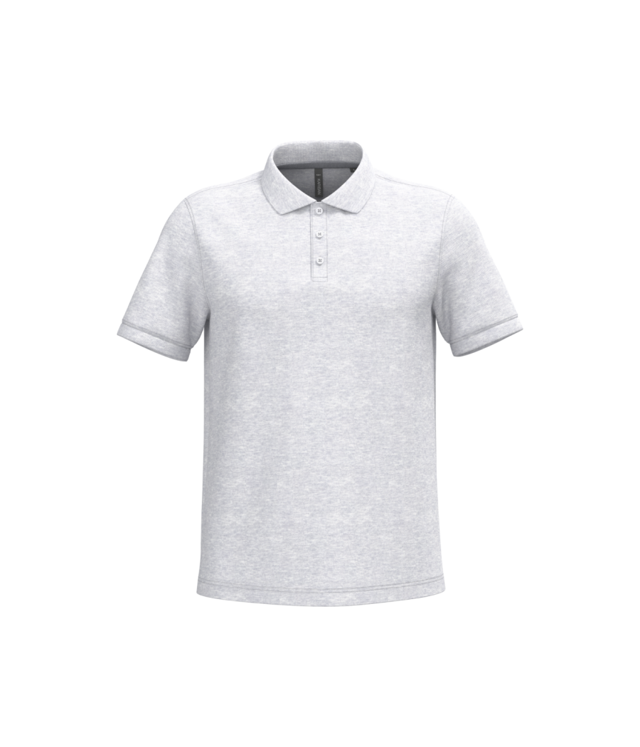Polo piqué manches courtes homme