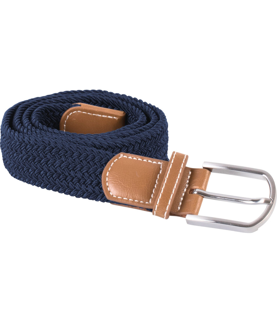 Ceinture tressée élastiquée