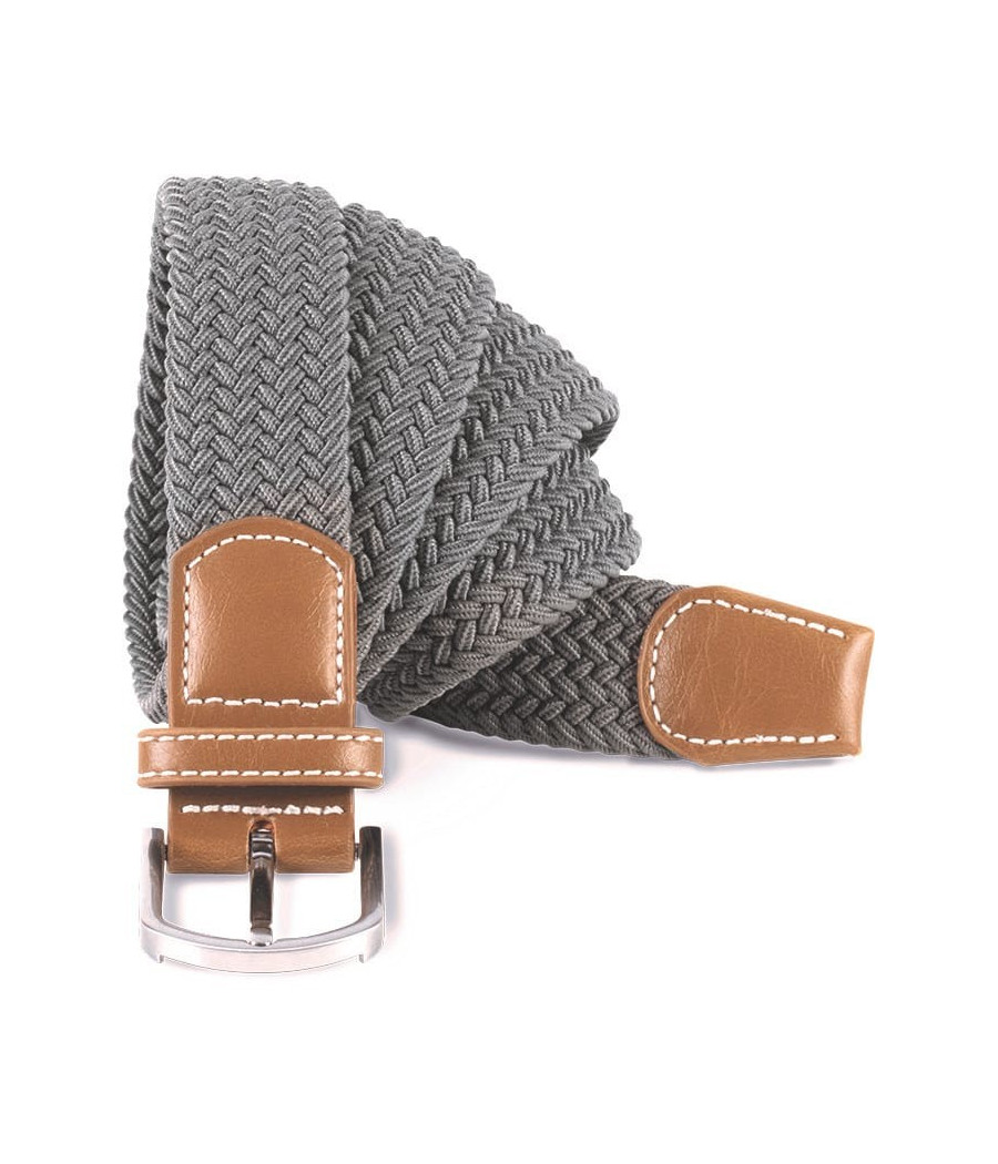 Ceinture tressée élastiquée