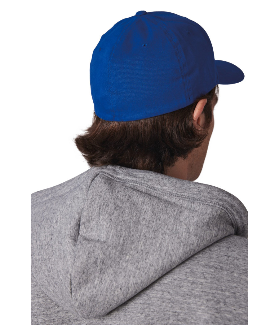 Casquette Flexfit coton brossé - 6 panneaux