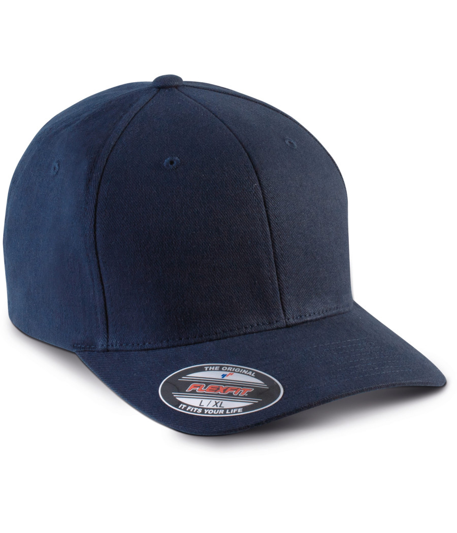 Casquette Flexfit coton brossé - 6 panneaux