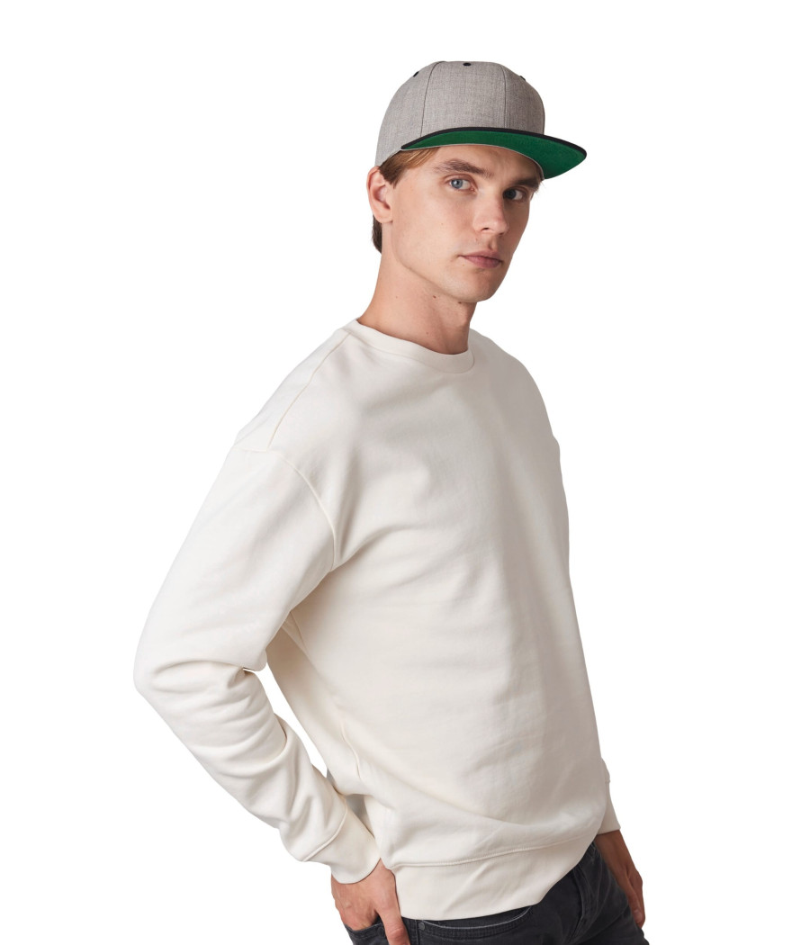 Casquette visière plate - 6 panneaux