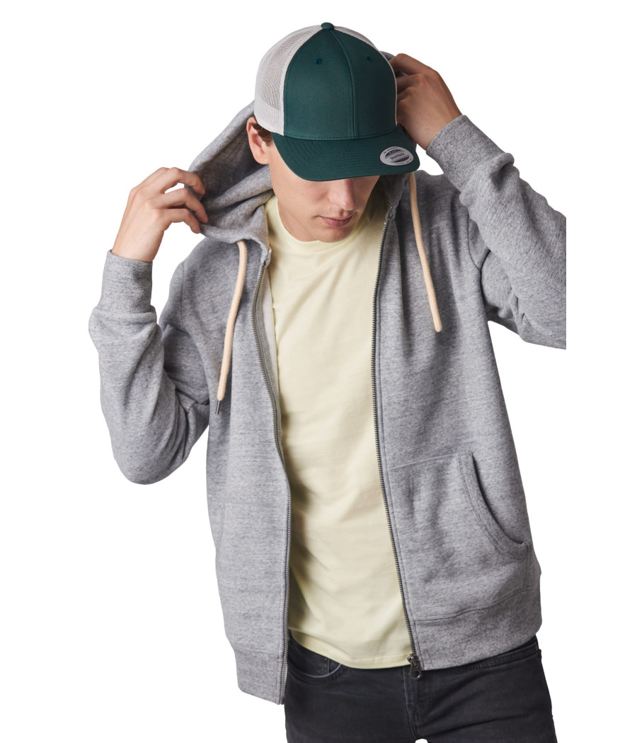 Casquette Trucker modèle rétro - 6 panneaux