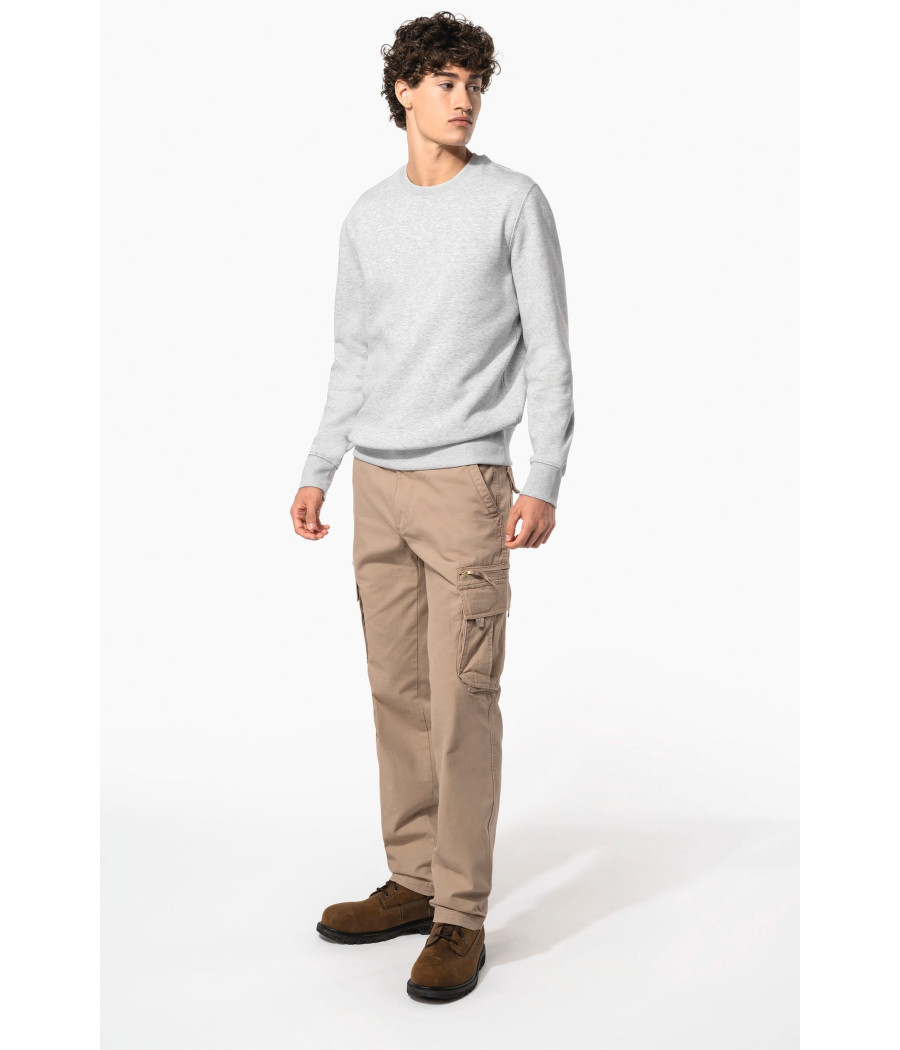 Pantalon multipoches homme