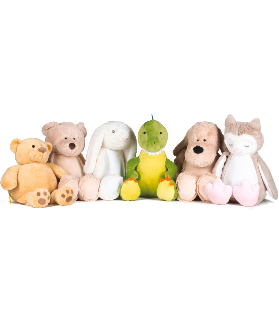 Peluche zippée Lapin