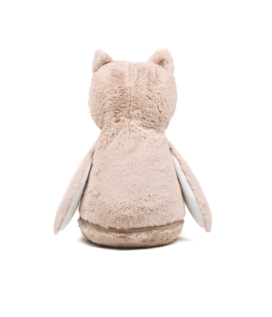Peluche zippée Chouette
