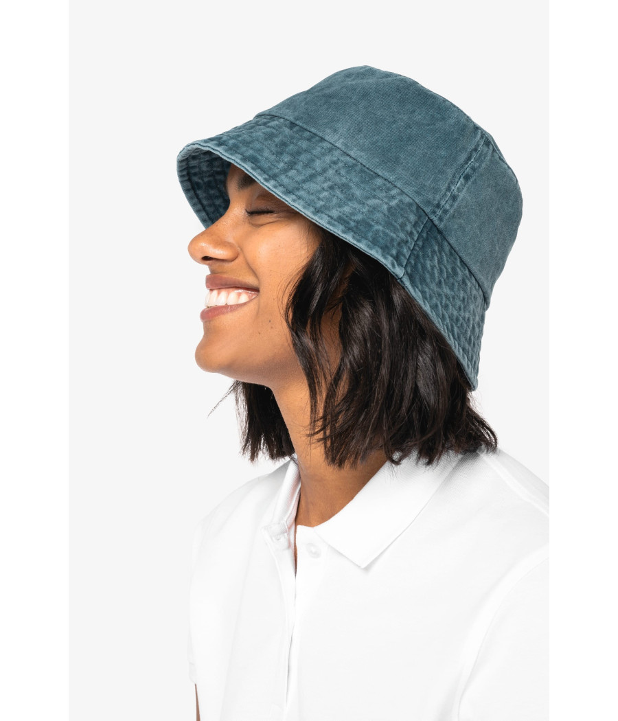 Bob délavé écoresponsable unisexe