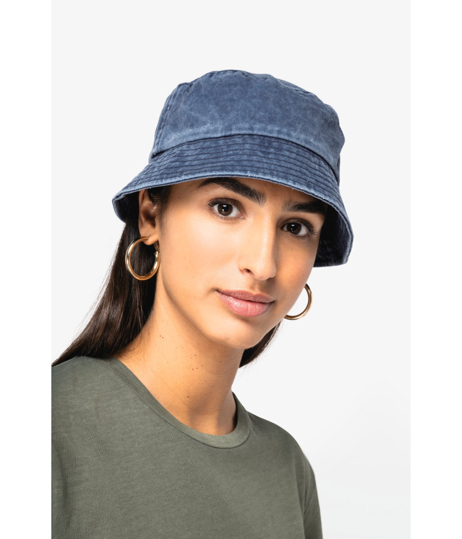 Bob délavé écoresponsable unisexe