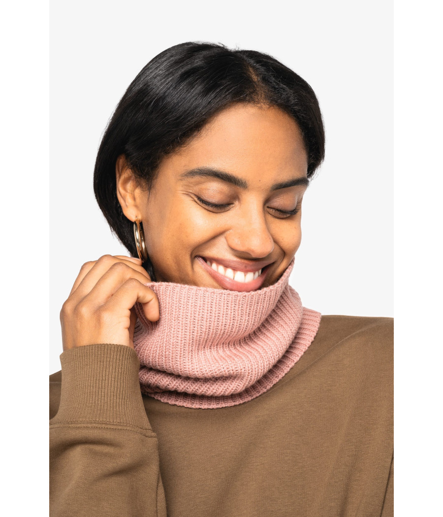 Tour de cou écoresponsable en laine mérinos unisexe