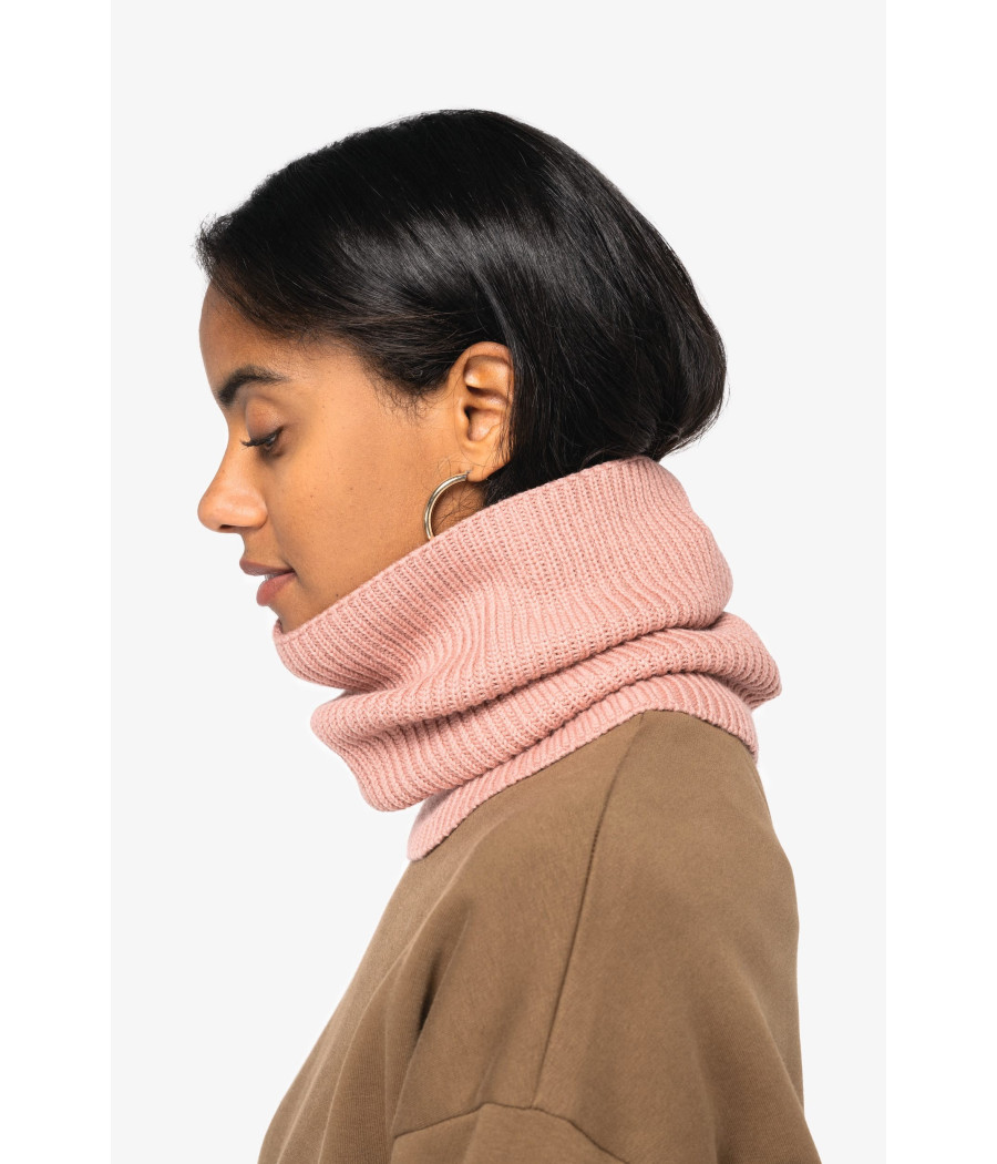 Tour de cou écoresponsable en laine mérinos unisexe