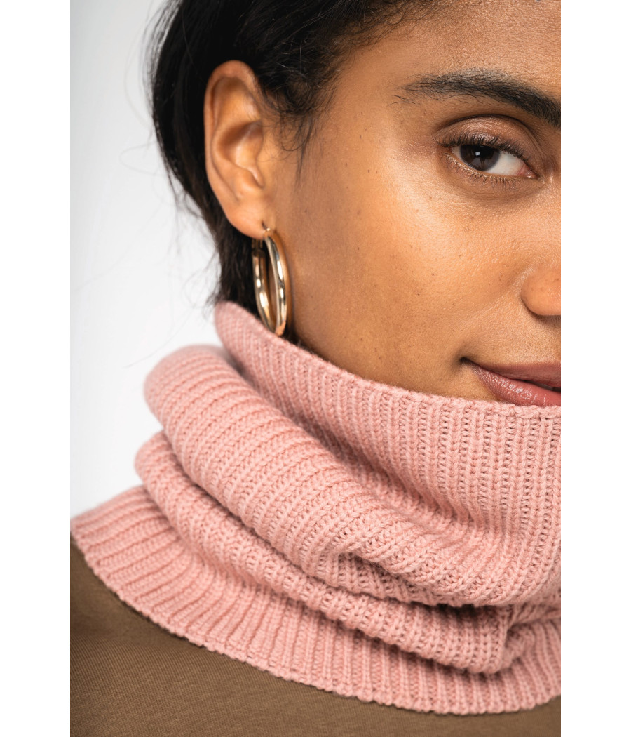 Tour de cou écoresponsable en laine mérinos unisexe