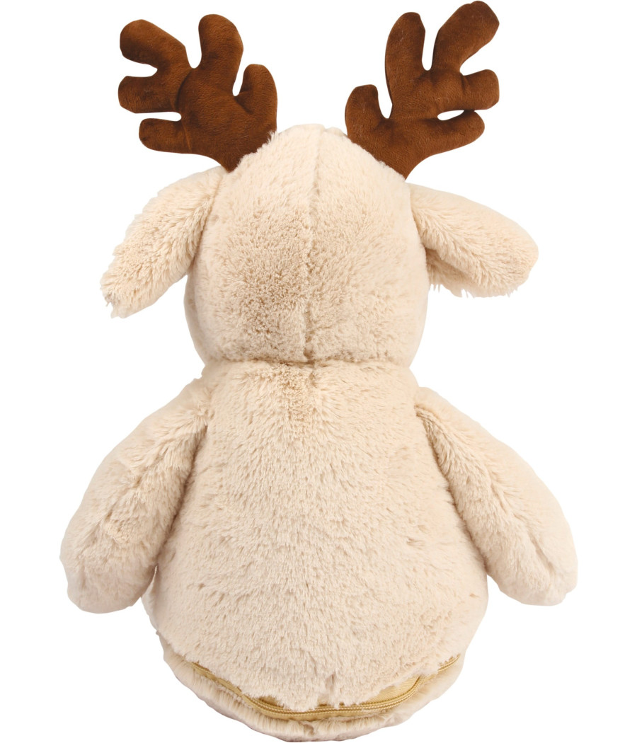 Peluche zippée Renne