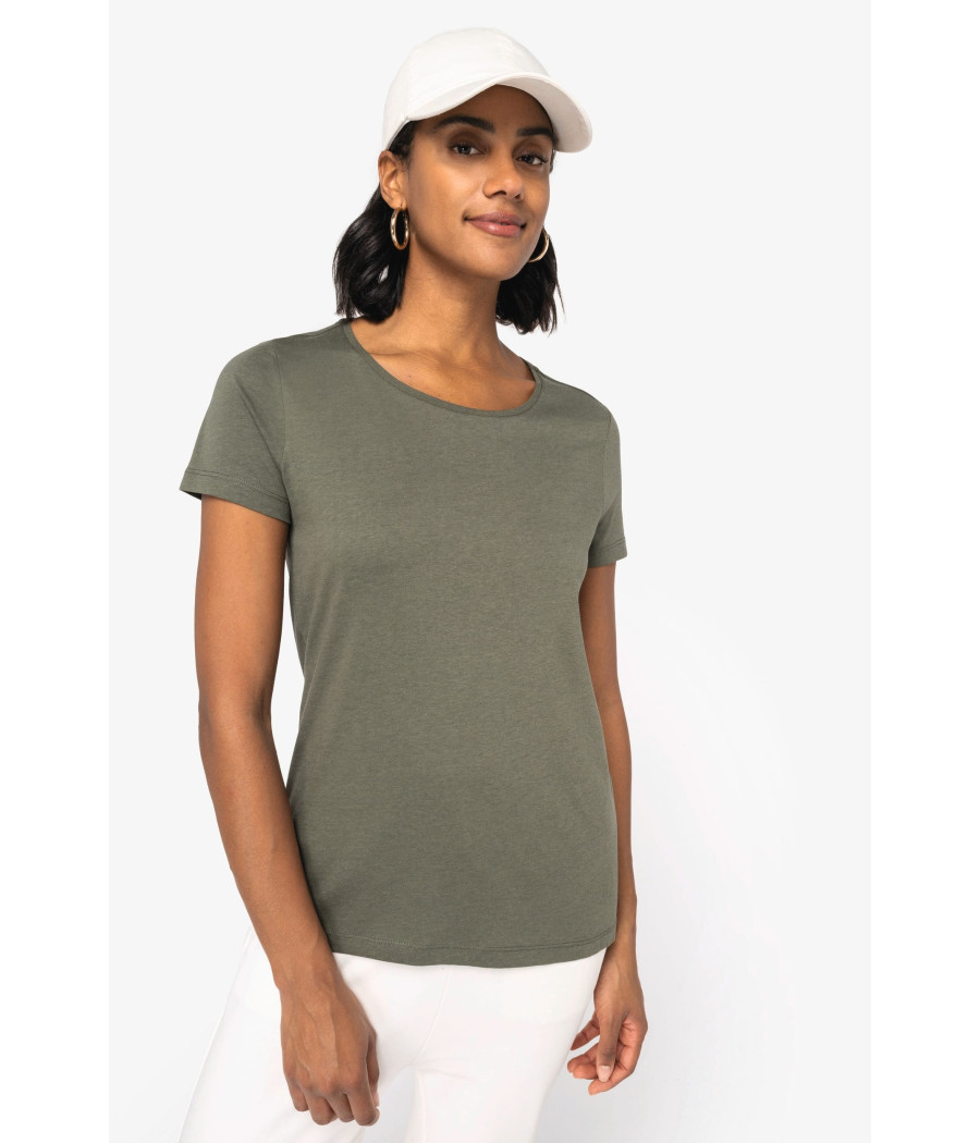 T-shirt écoresponsable en modal femme