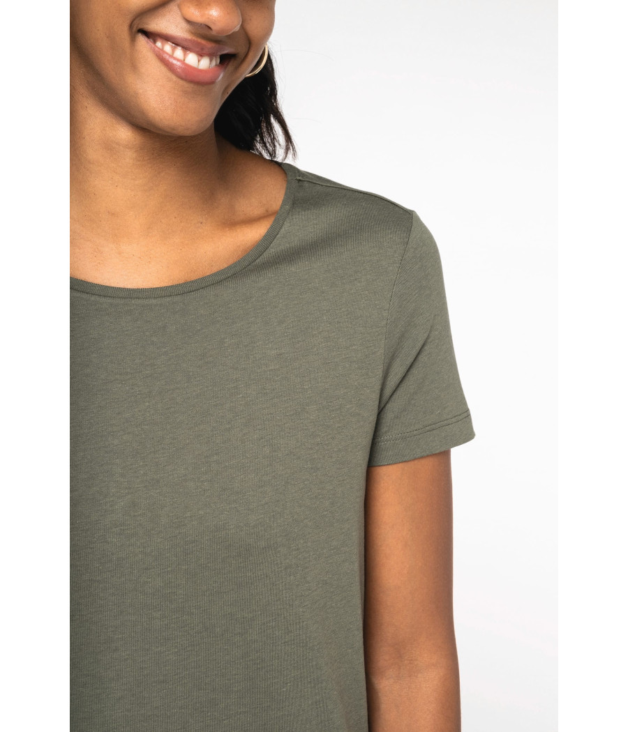 T-shirt écoresponsable en modal femme