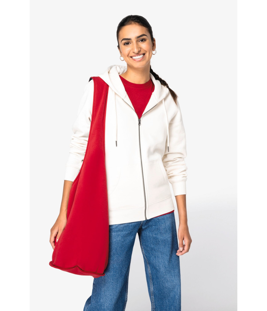 Sac bandoulière en molleton