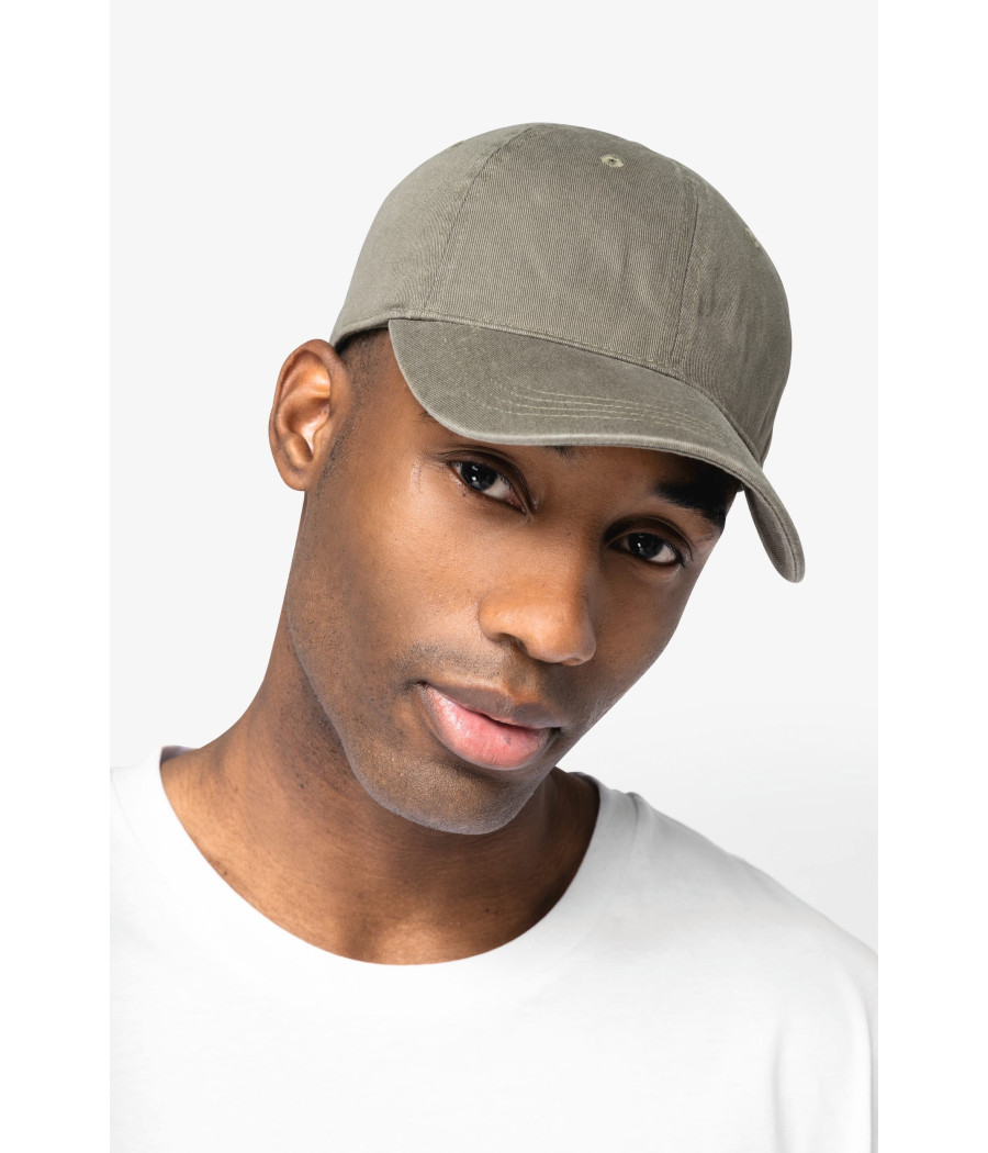 Casquette écoresponsable délavée unisexe