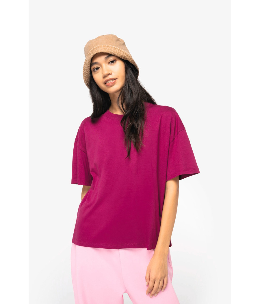 T-shirt écoresponsable oversize femme