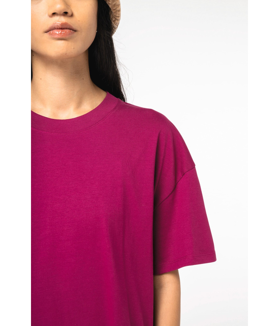 T-shirt écoresponsable oversize femme