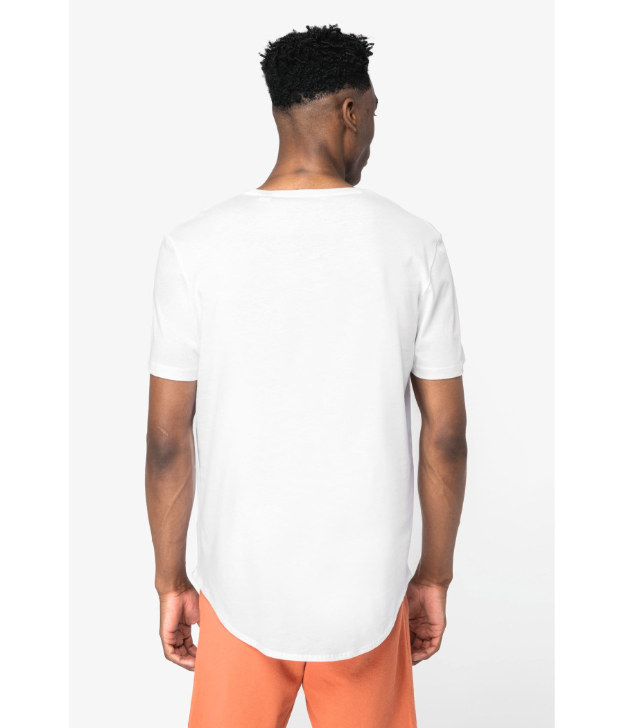T-shirt écoresponsable bas arrondi homme