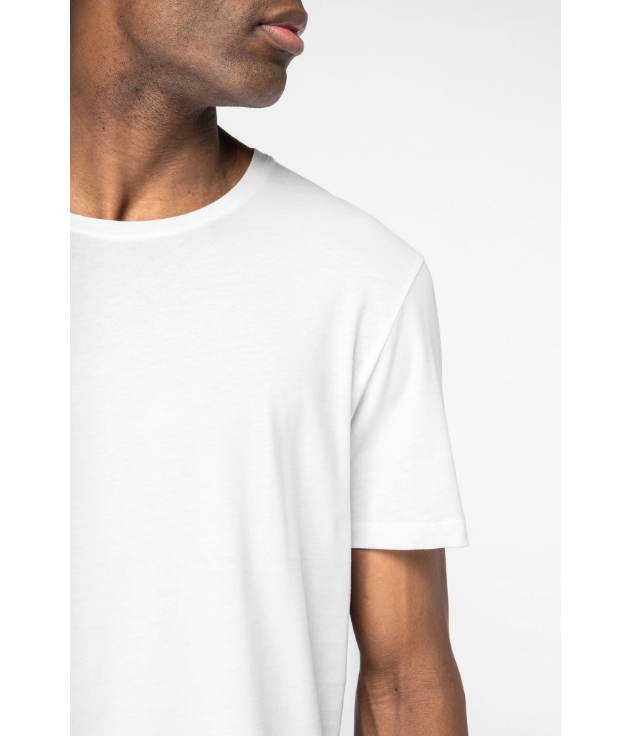 T-shirt écoresponsable bas arrondi homme