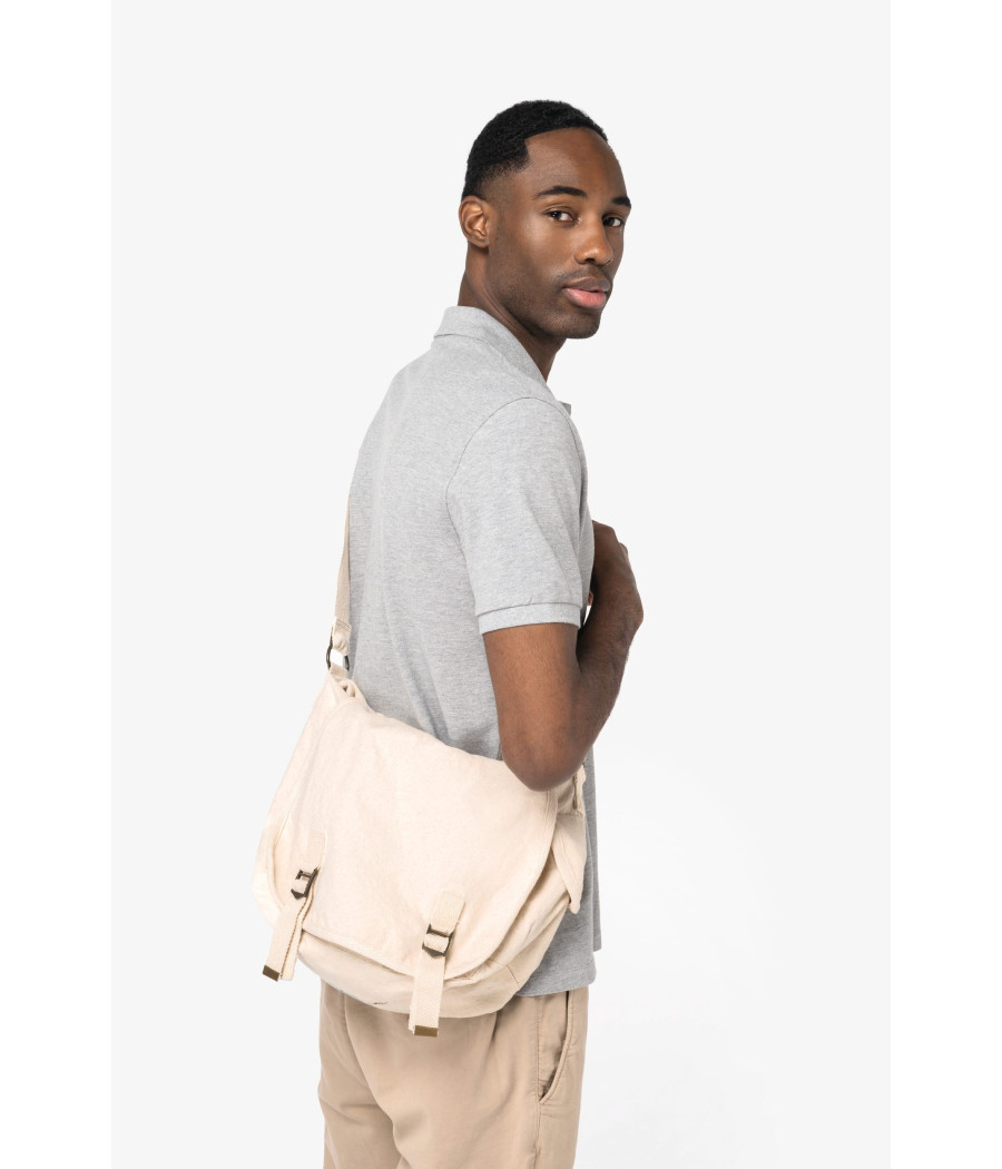 Sac besace écoresponsable délavé