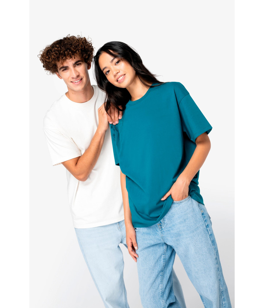 T-shirt écoresponsable à épaules tombantes unisexe