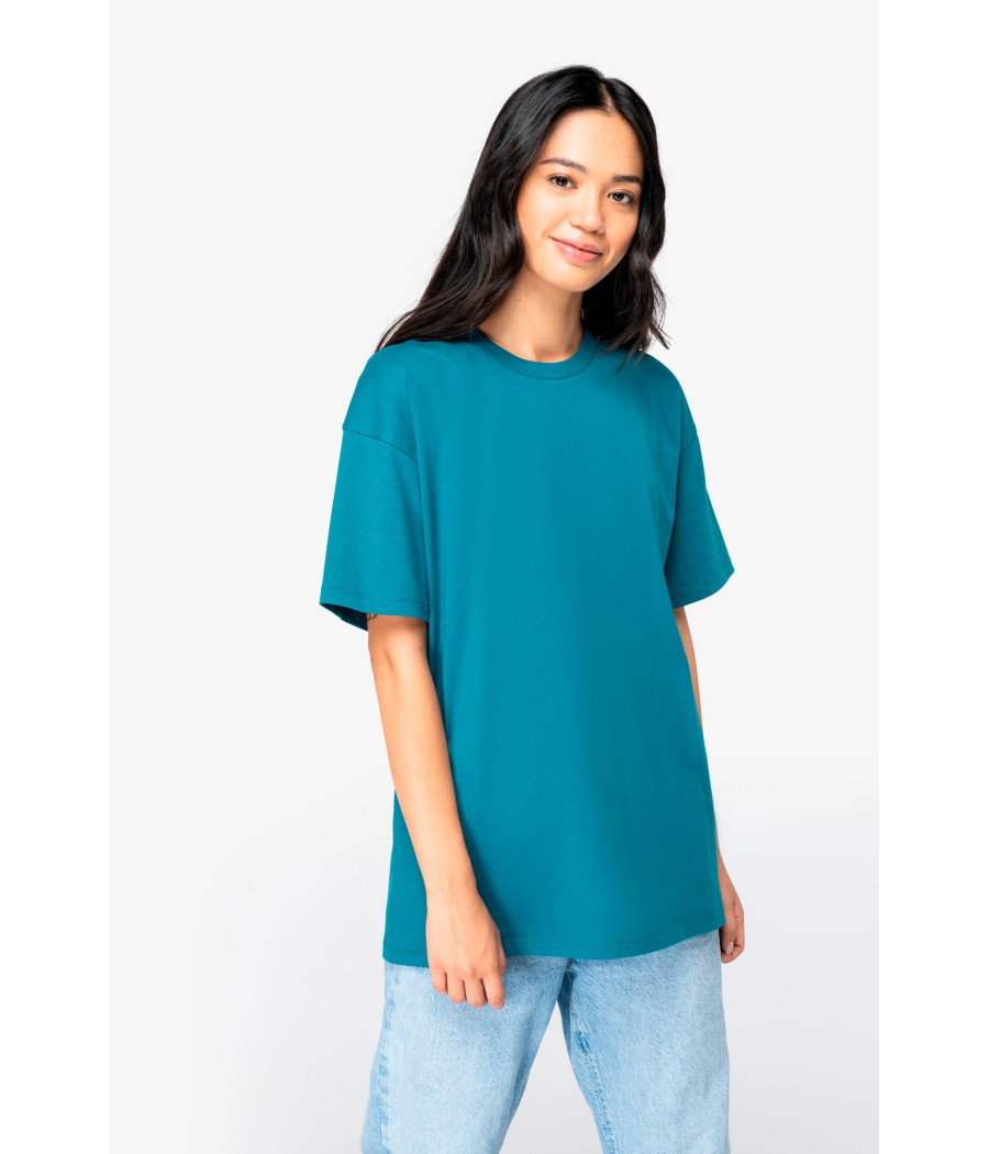 T-shirt écoresponsable à épaules tombantes unisexe