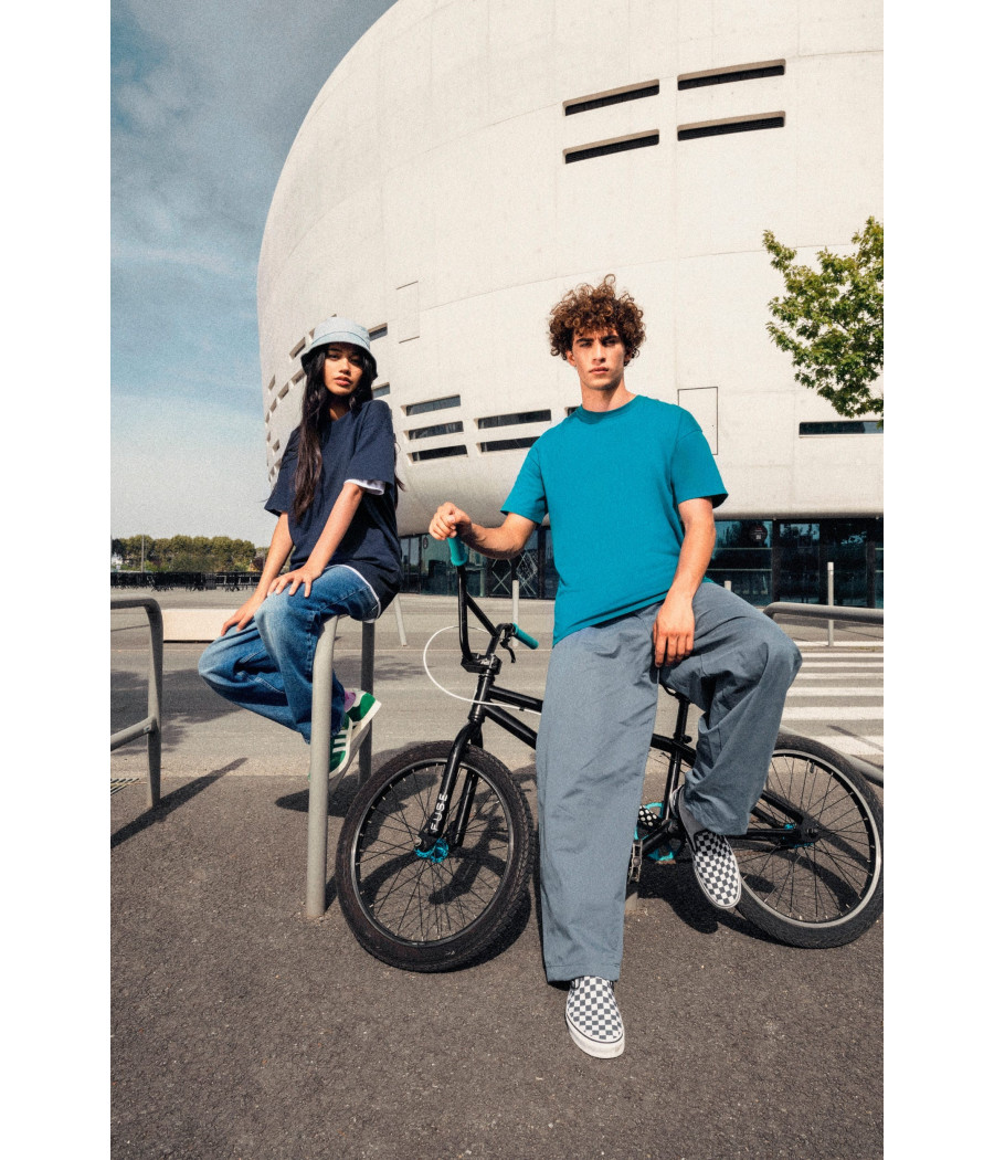 T-shirt écoresponsable à épaules tombantes unisexe