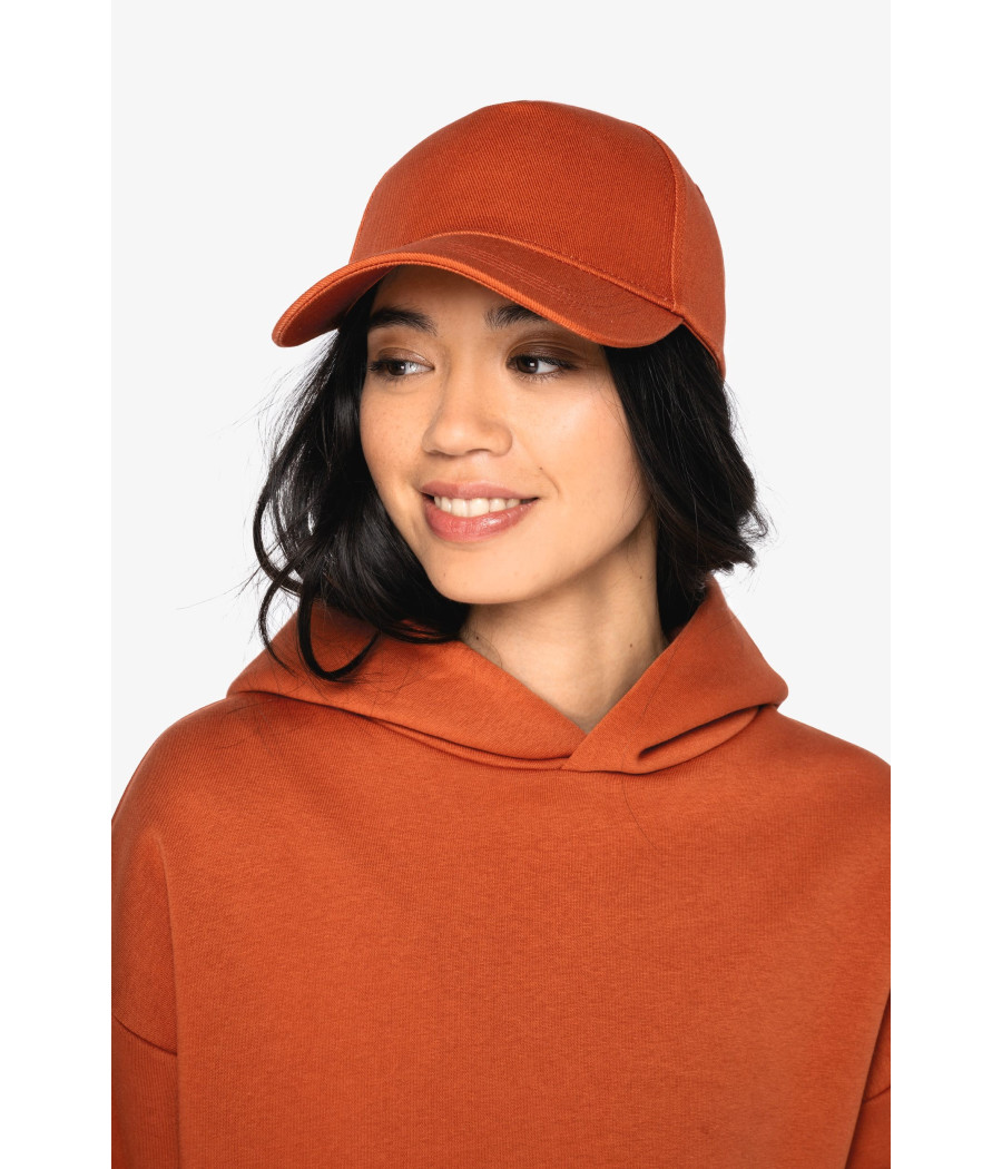 Casquette écoresponsable 5 panneaux unisexe