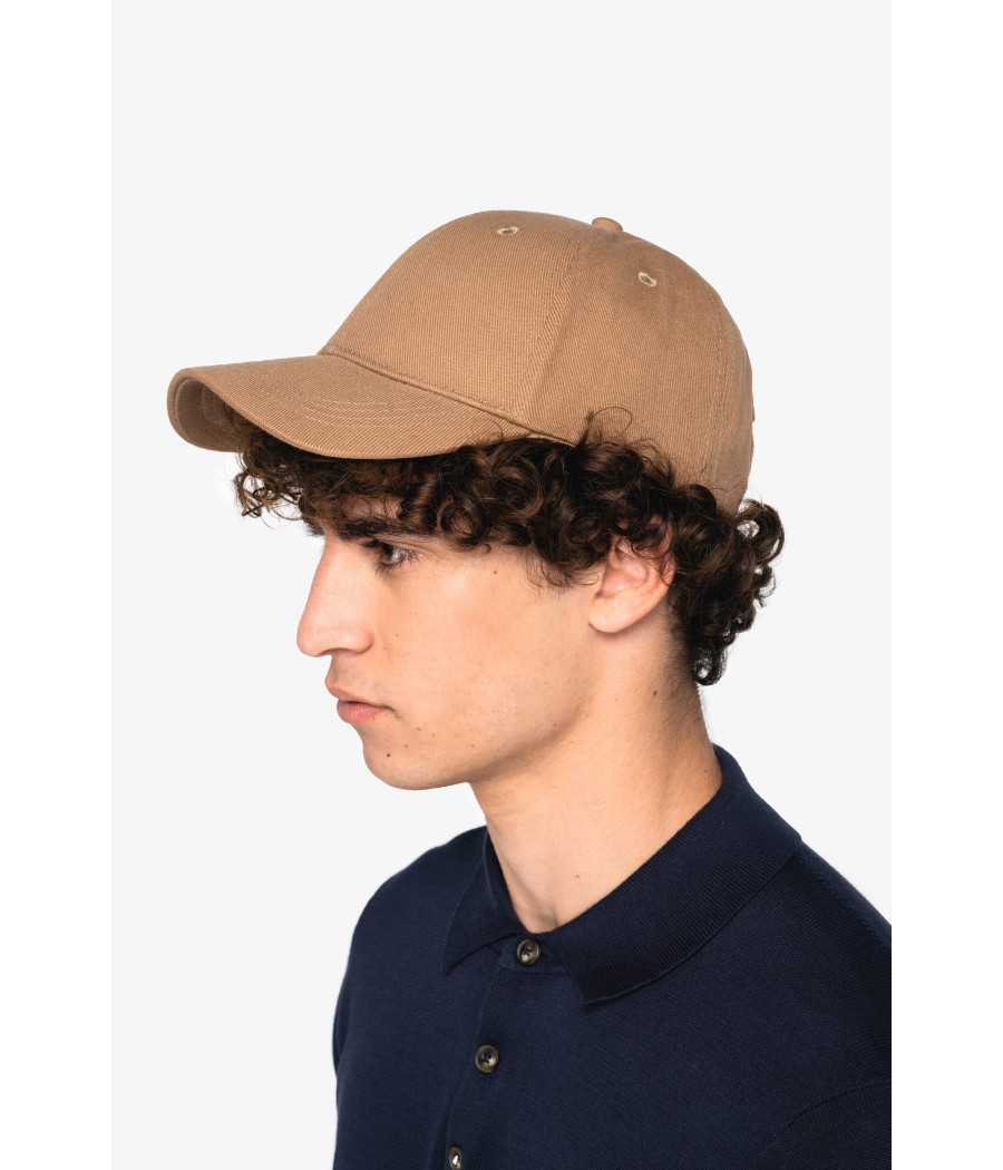 Casquette écoresponsable 6 panneaux unisexe