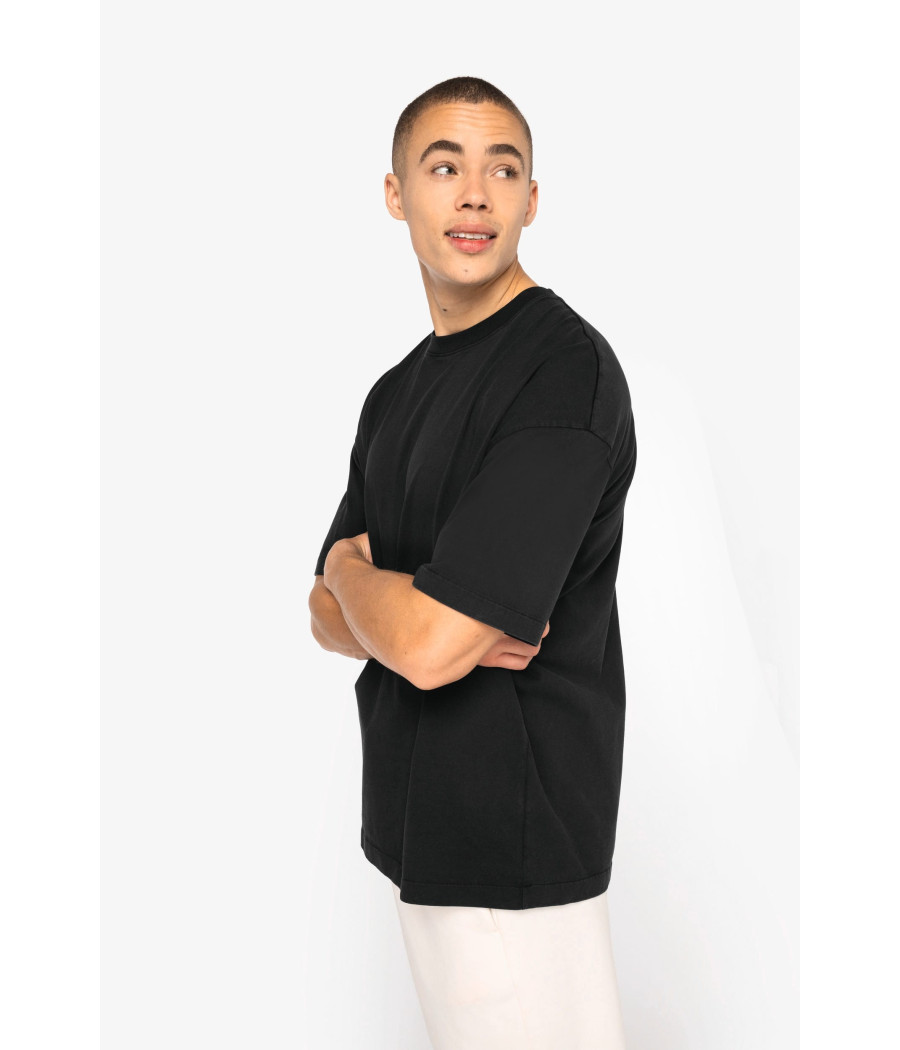 T-shirt écoresponsable oversize délavé homme