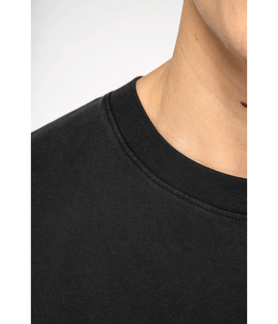 T-shirt écoresponsable oversize délavé homme