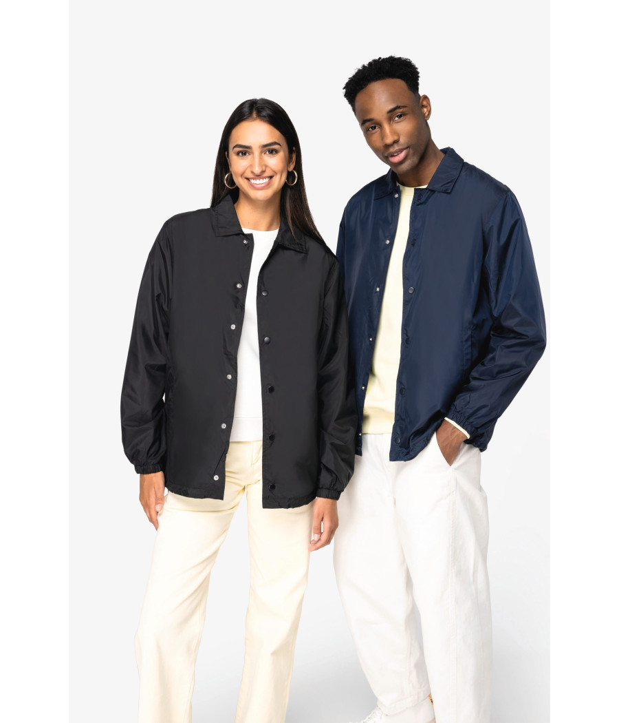 Veste écoresponsable coupe-vent unisexe