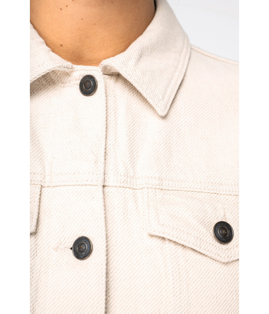 Veste écoresponsable en chanvre femme