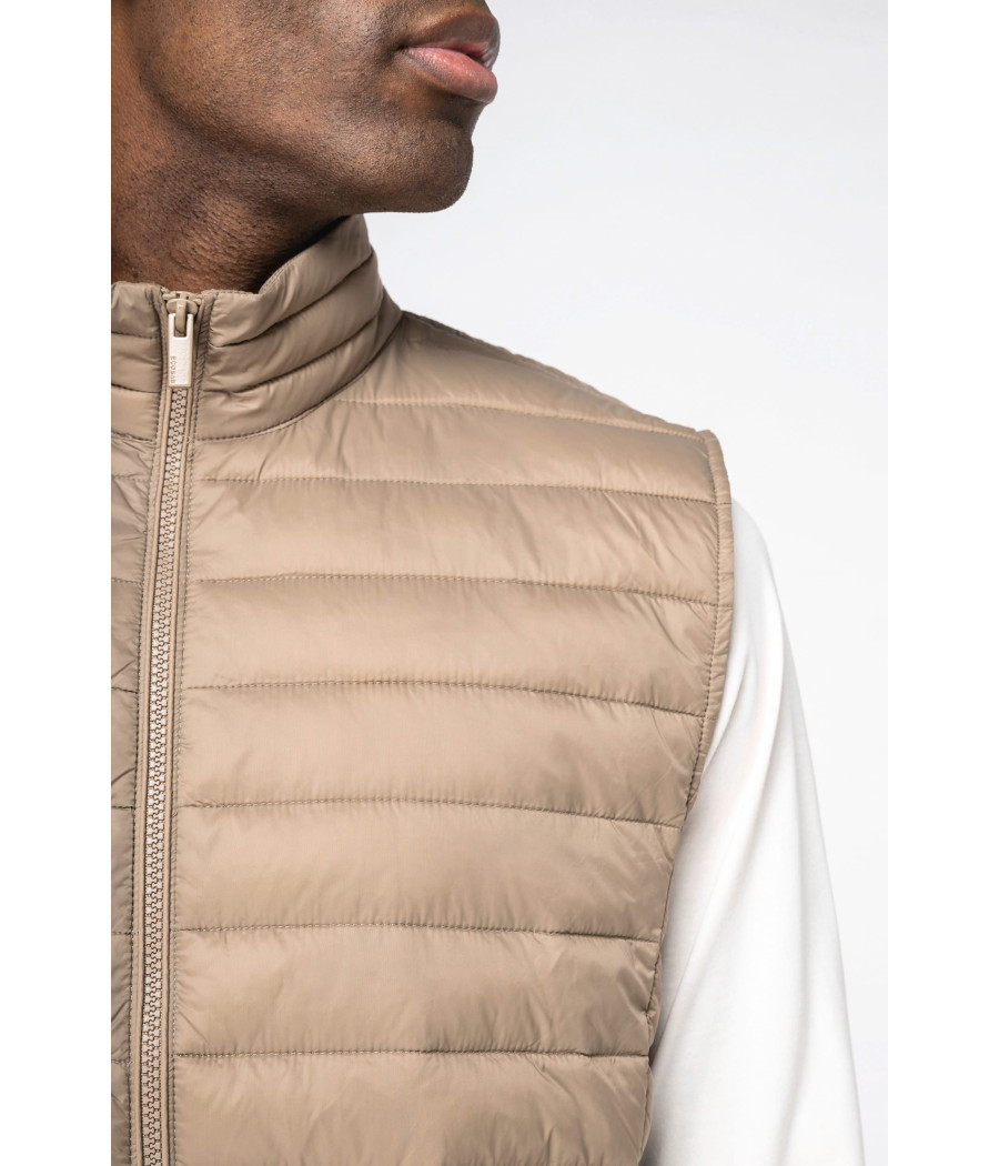 Bodywarmer écoresponsable léger homme