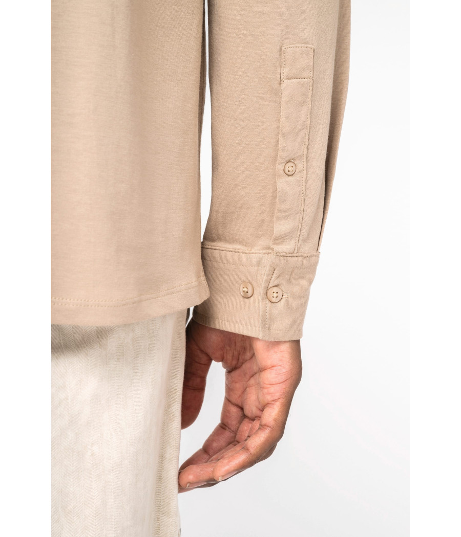 Chemise écoresponsable en jersey homme