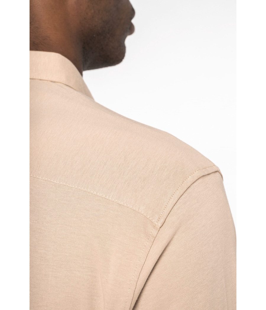Chemise écoresponsable en jersey homme