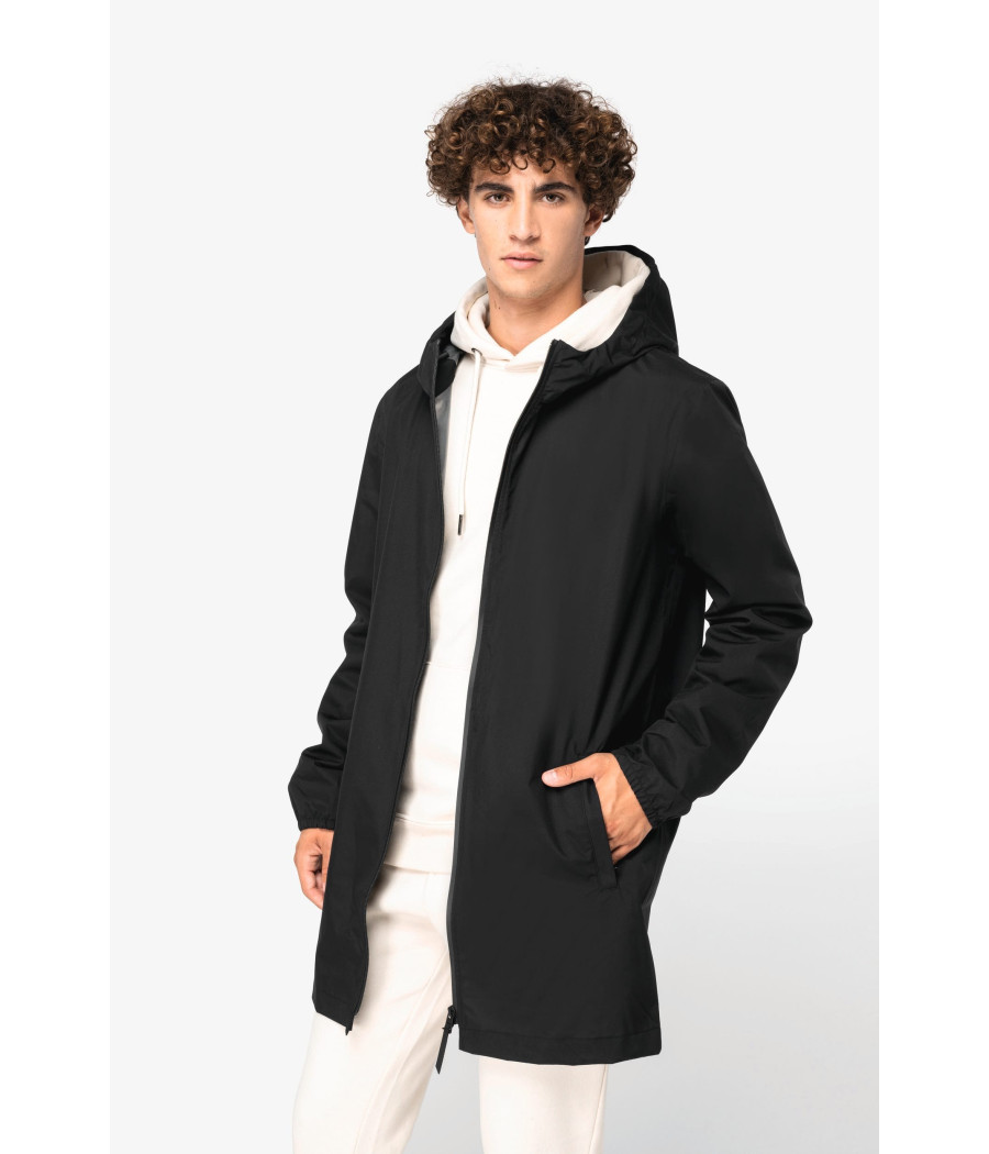 Veste écoresponsable imperméable unisexe