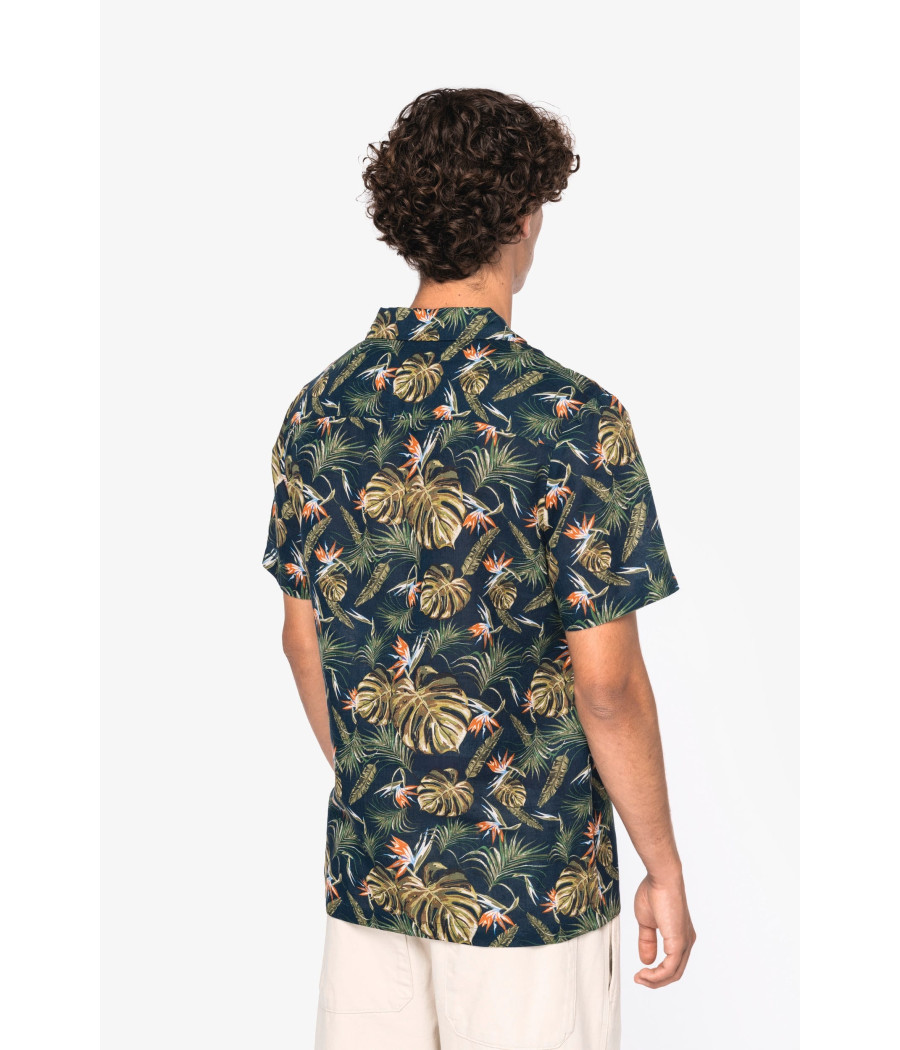 Chemise imprimé hawaïen homme