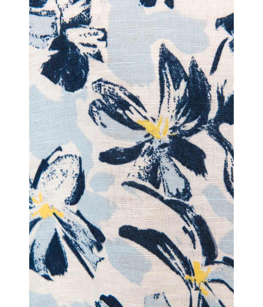 Chemise imprimé végétal homme