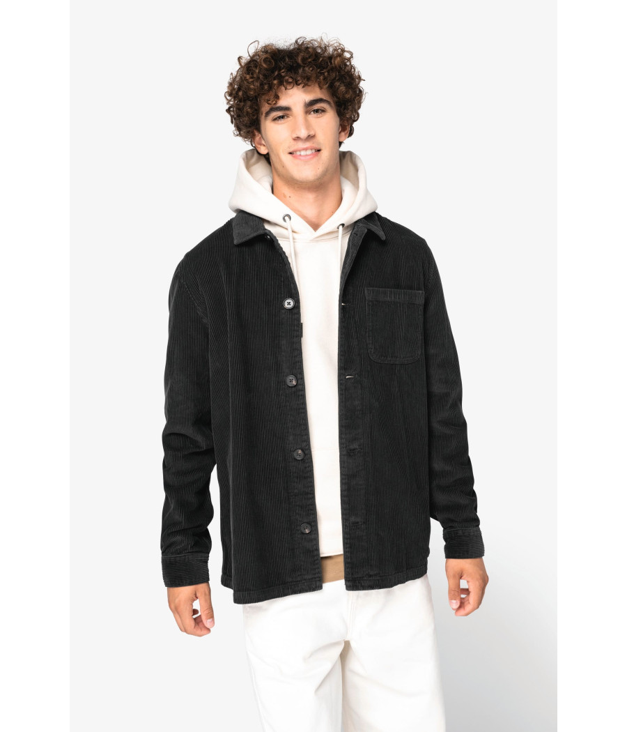 Veste écoresponsable en velours côtelé homme