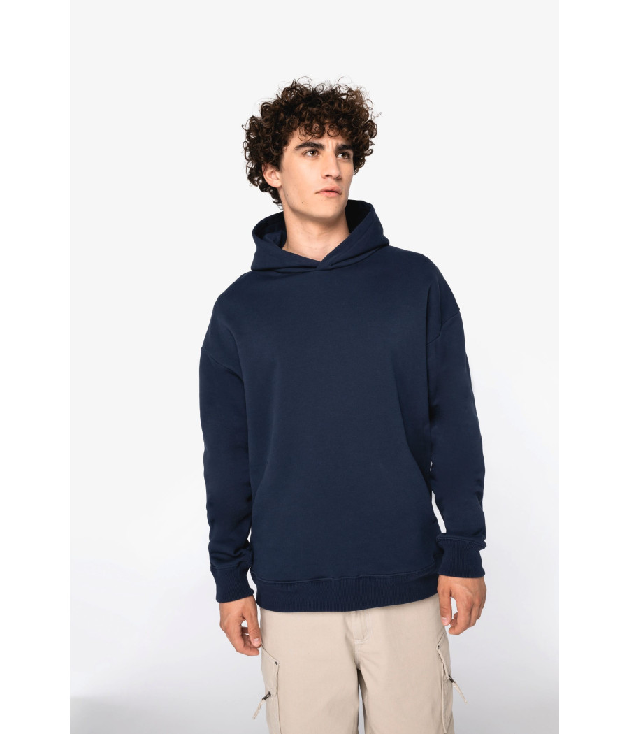 Sweat-shirt écoresponsable à capuche oversize unisexe