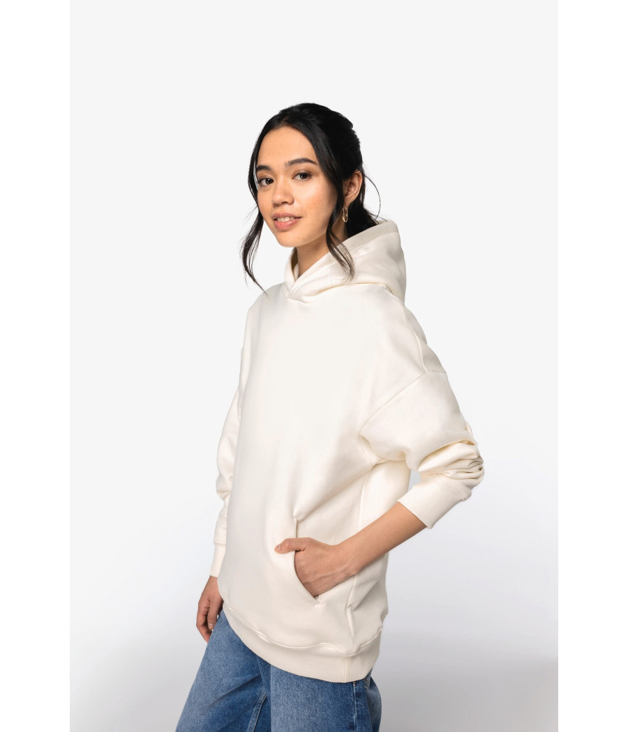 Sweat-shirt écoresponsable à capuche oversize unisexe