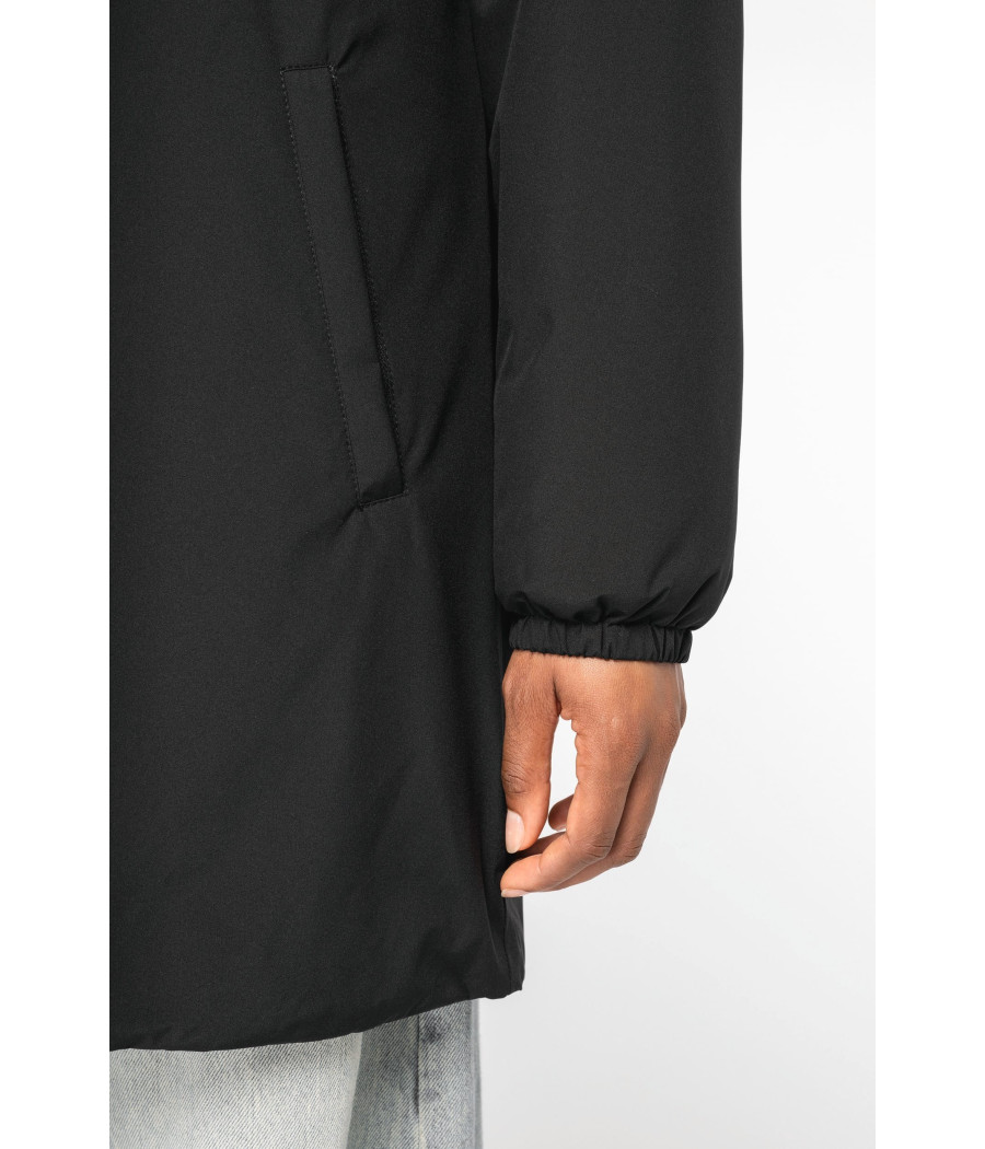 Veste écoresponsable imperméable doublée en sherpa unisexe